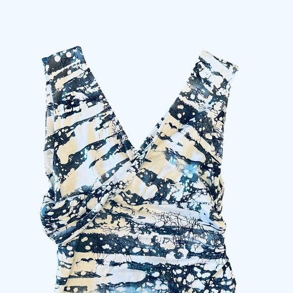 Diane Von Furstenburg Parker Sheath Silk Jersey Dress 4 - Picture 3 of 9